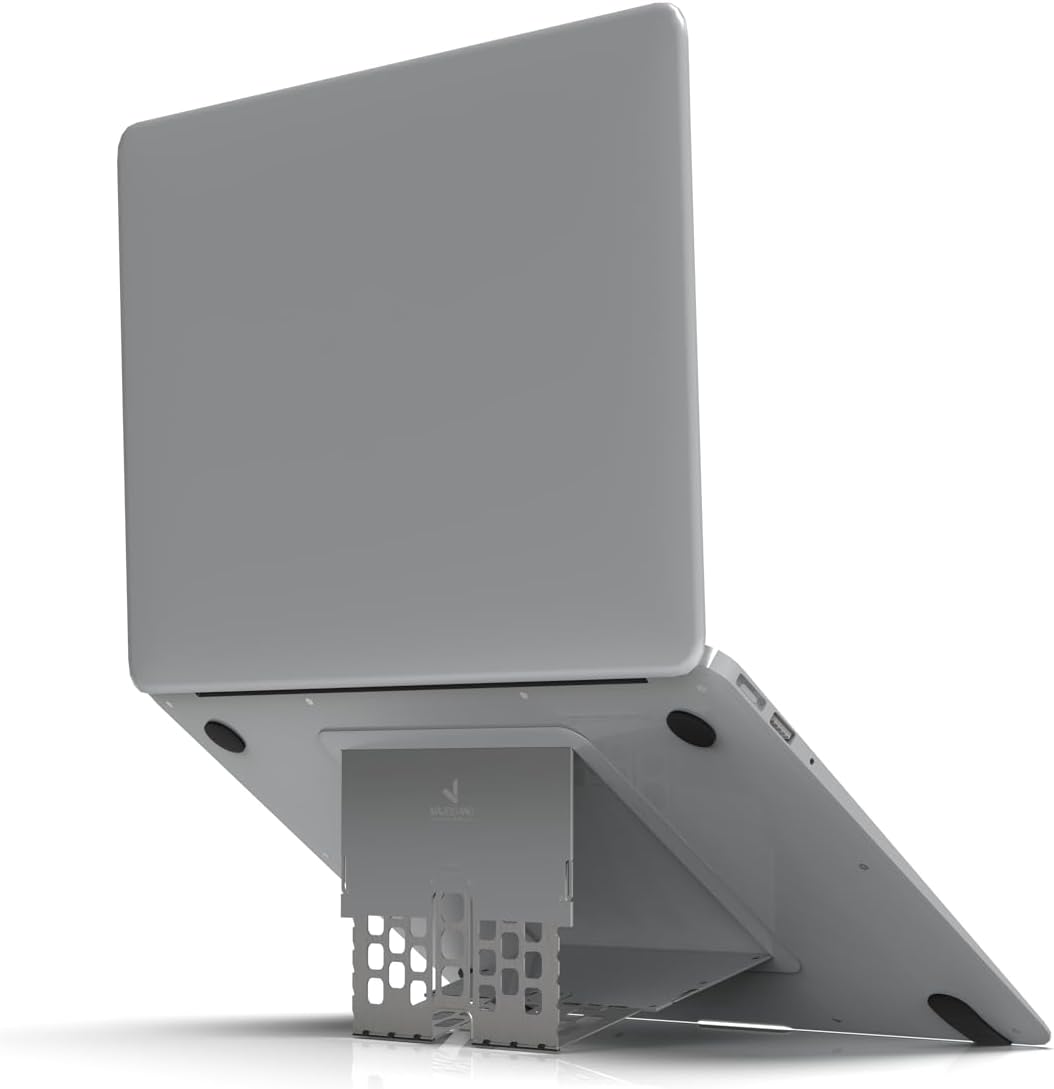 Paper-Thin Stand for MacBook and Laptop Riser with 6 Heights
