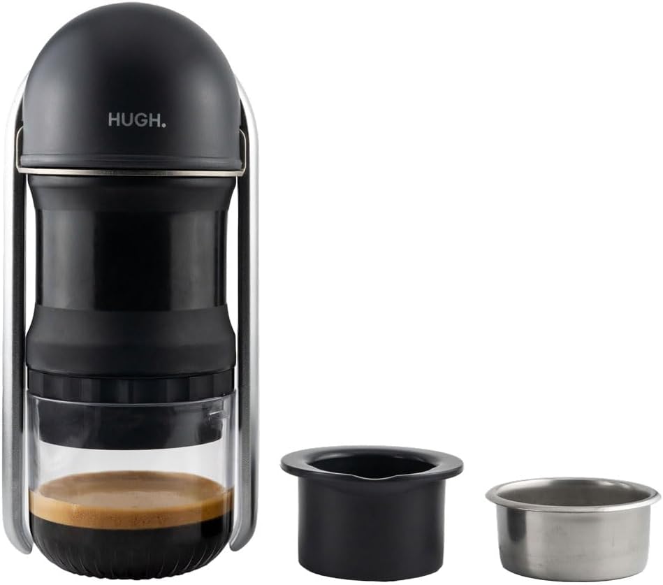 LEVERPRESSO Hugh V4 - Double Shot Espresso on the Go!