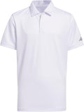 adidas Boys' Performance Golf Polo Shirt - Classic Fit for Play