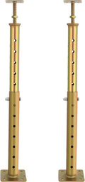 2 Pcs Adjustable House Floor Jacks 18-36in - Heavy Duty Support