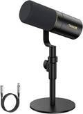 TONOR Dynamic Microphone XLR Cardioid Mic - Warm, Low-Noise Vocals