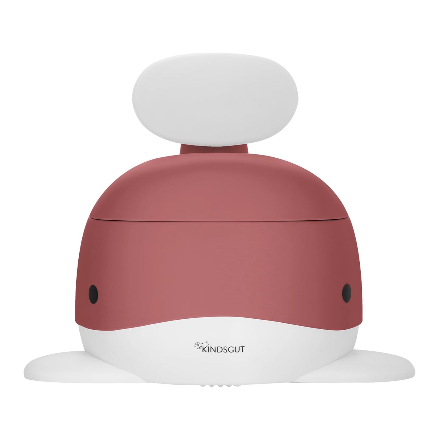 Potty Training Toilet in Whale Design for Toddlers, Dusty Pink