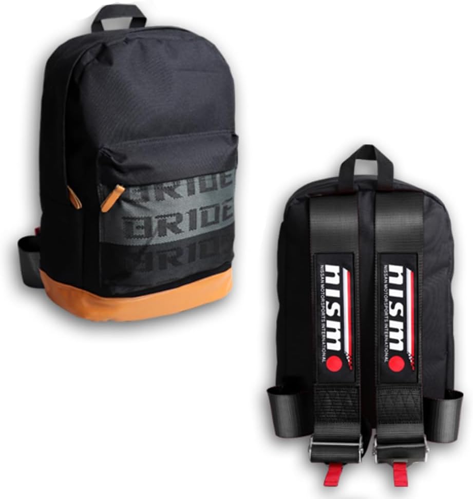 W-POWER JDM Bride Racing Laptop Travel Backpack for Daily Use