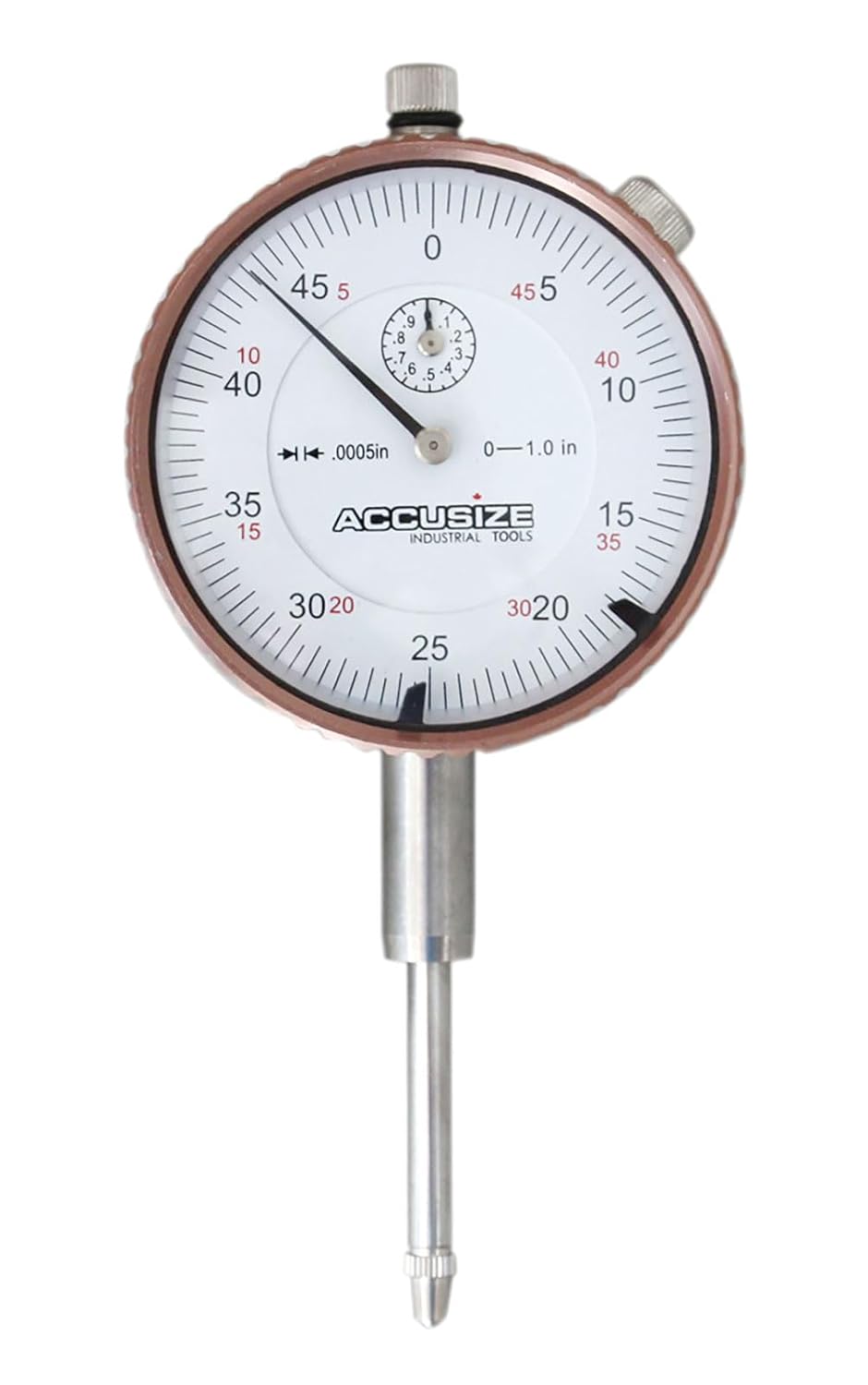 Accusize Industrial Tools 0-1ft' Dial Indicators for Precision
