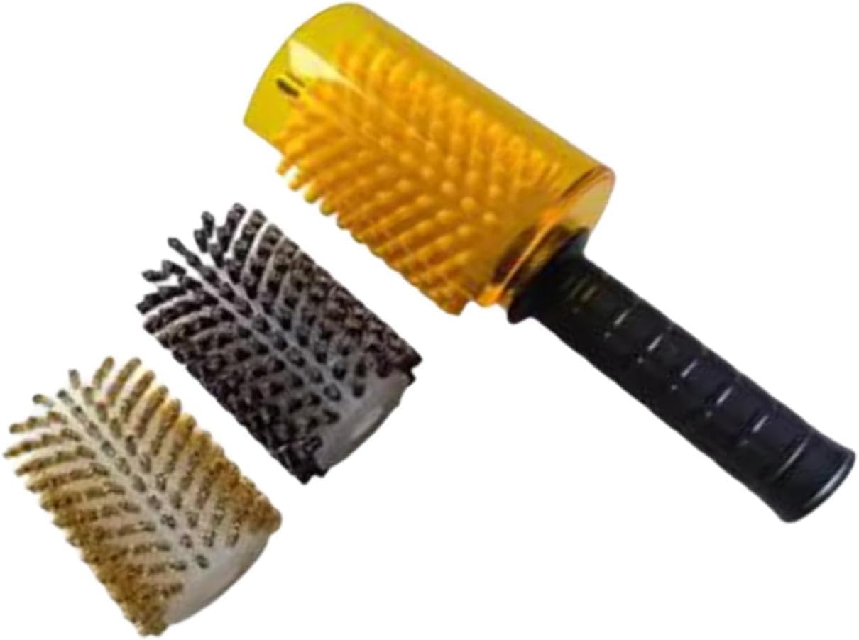 Effortlessly Wax Skis with Rotating Brushes
