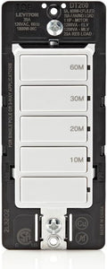 Leviton Countdown Switch 10-20-30-60 min - Bathroom Timer