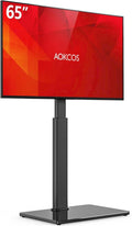 Swivel TV Floor Stand for 32-65 in TVs - Adjustable Corner Mount