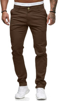 Men Skinny Slim Fit Casual Jeans Dyeing Stretch Straight Denim