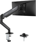 Single Monitor Mount Arm for 13-32in Screens with Heavy-Duty Support