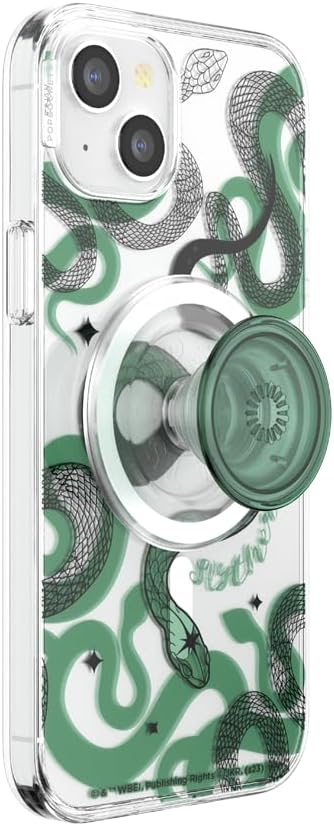 PopSockets iPhone 15 Plus Case with Round Grip for MagSafe
