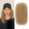 Afro Kinkys Bulk Human Hair 4C Curly 12in Honey Blonde - Versatile