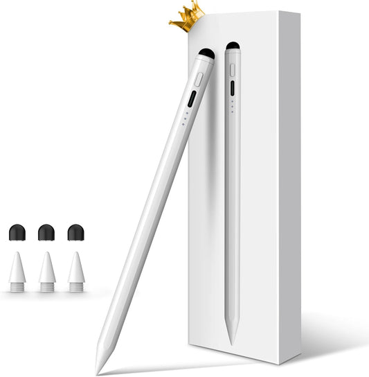 Fast Charge Stylus Pen for iPad 9th&10th Gen: Palm Rejection, Tilt Sensitivity, Compatible - STYLUSHOME