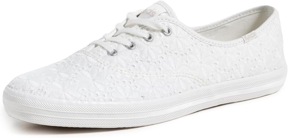 Keds Womens Champion Canvas Lace Up Sneaker for Casual Style