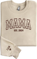 Personalized Mama & Kids Names Sweatshirt - Perfect Mom & Child Gift