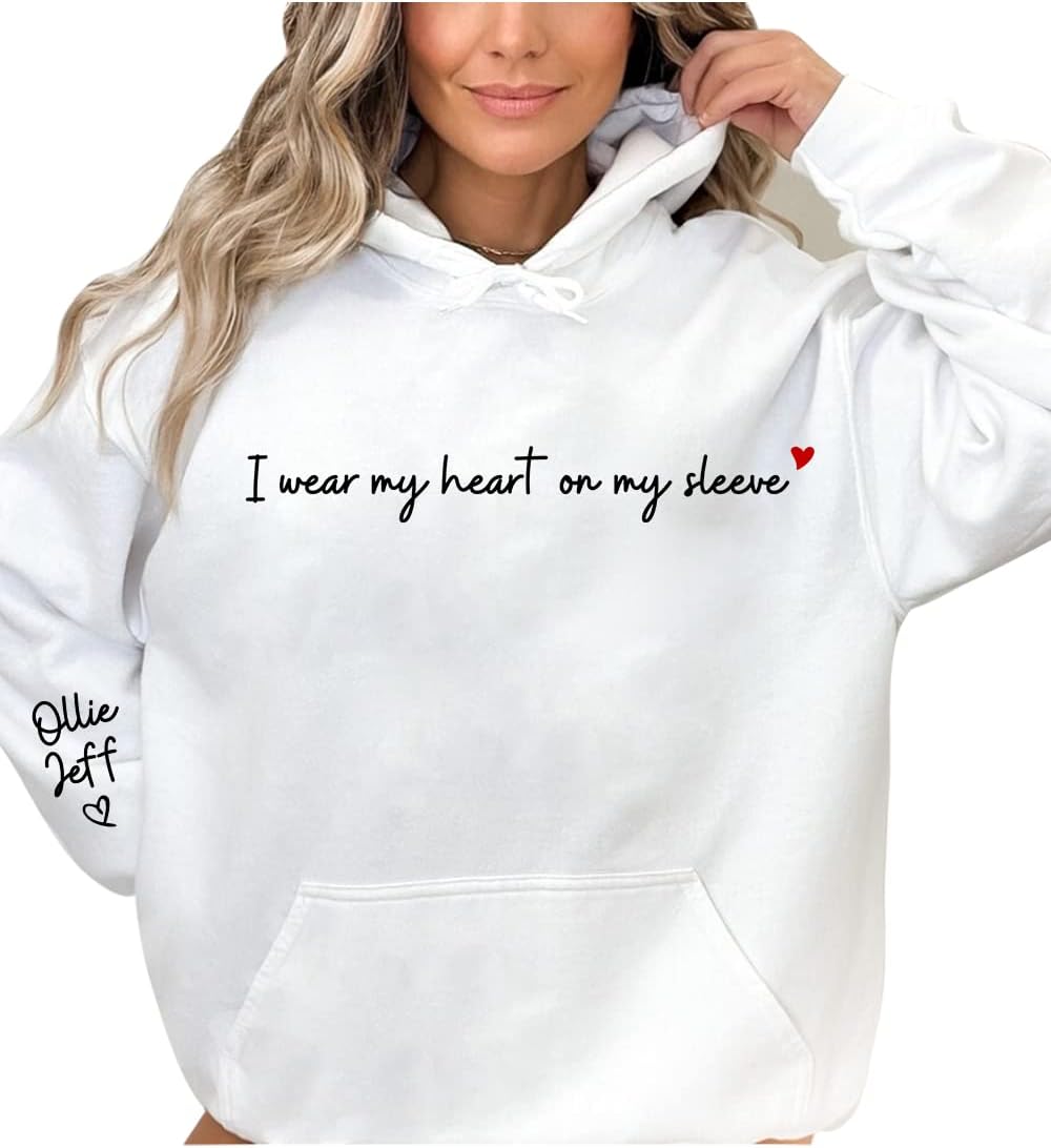 Pamaheart Kids Custom Name Hoodie