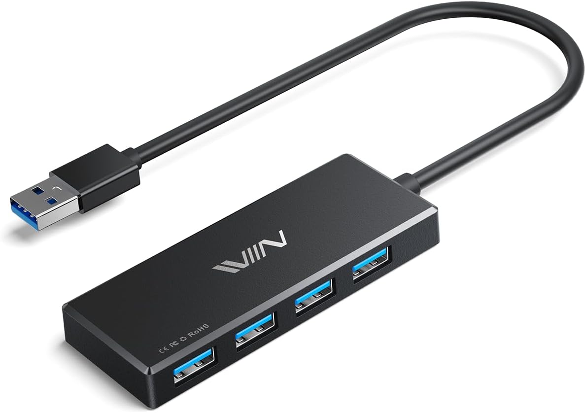 IVIIN USB 3.0 Hub: Multiport Data Spliter