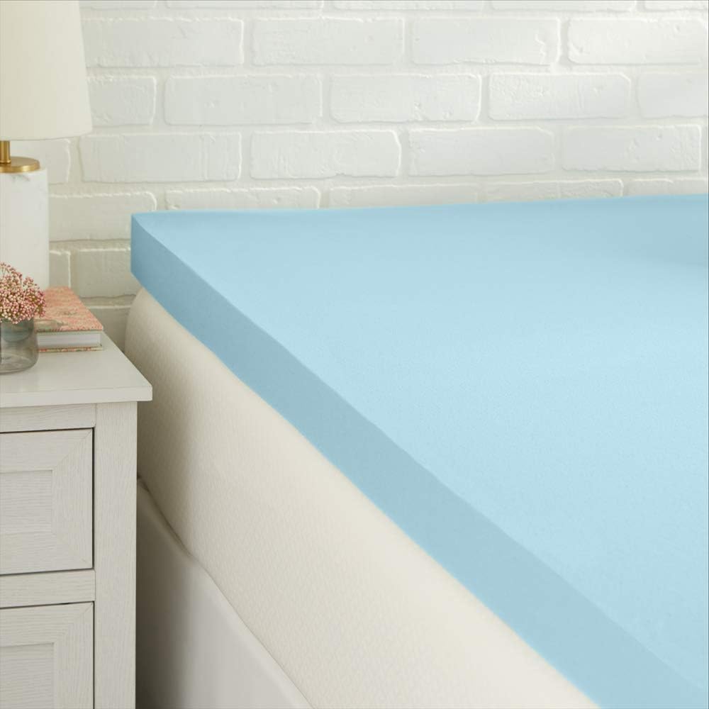 Cooling Gel-Infused Twin XL Mattress Topper for Ultimate Comfort