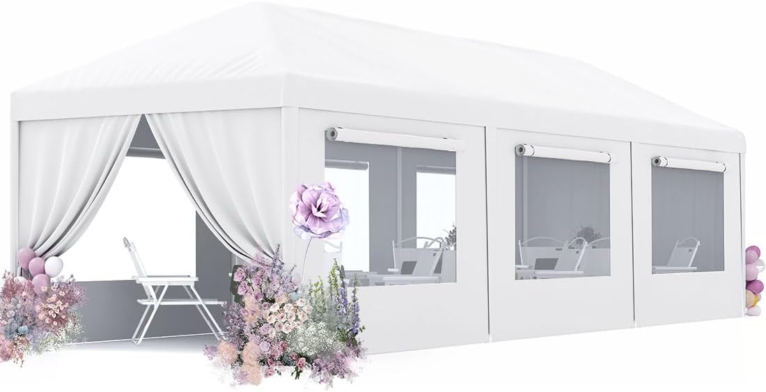 Quictent 10ftx30ft Outdoor Heavy Duty Party Tent for Events