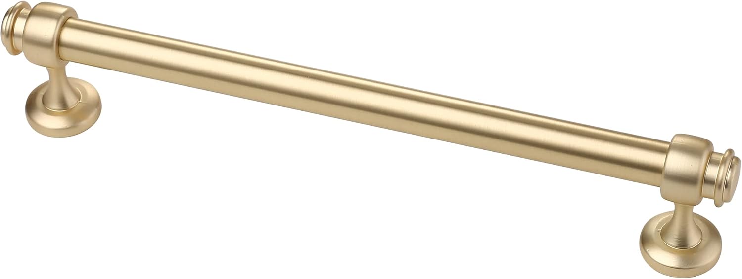 Brushed Gold Cabinet Pulls for Elegant Kitchen Hardware Style