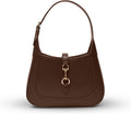 Shoulder Bag for Women - Small Vegan Leather Top Handle Bag