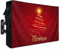 Outdoor TV Cover for 40 to 43 Inch Screens with Gold Stripe