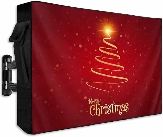 Outdoor TV Cover for 40 to 43 Inch Screens with Gold Stripe