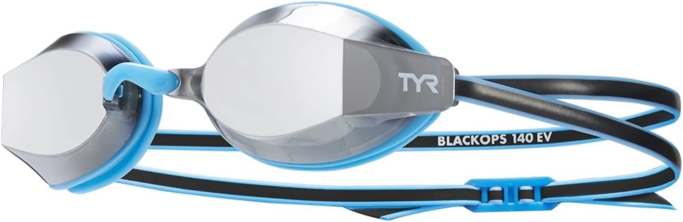 TYR Blackops 140 EV Racing Mirrored Swim Goggles for Juniors