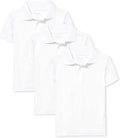 Boys Multipack Short Sleeve Performance Polos - Everyday Comfort