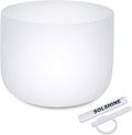 SOLSHINE Crystal Singing Bowl B Note 440HZ for Healing and Meditation