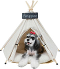 ANPPEX 24-Inch Dog Teepee Tent M Size - Cozy Indoor Pet House