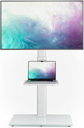 Universal Floor TV Stand with 70 Degree Swivel and Height Adjustment