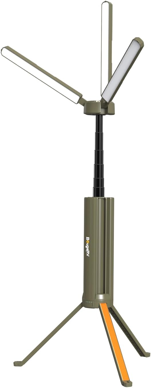 BougeRV Upgraded Telescopic Camping Light for Outdoor Adventures