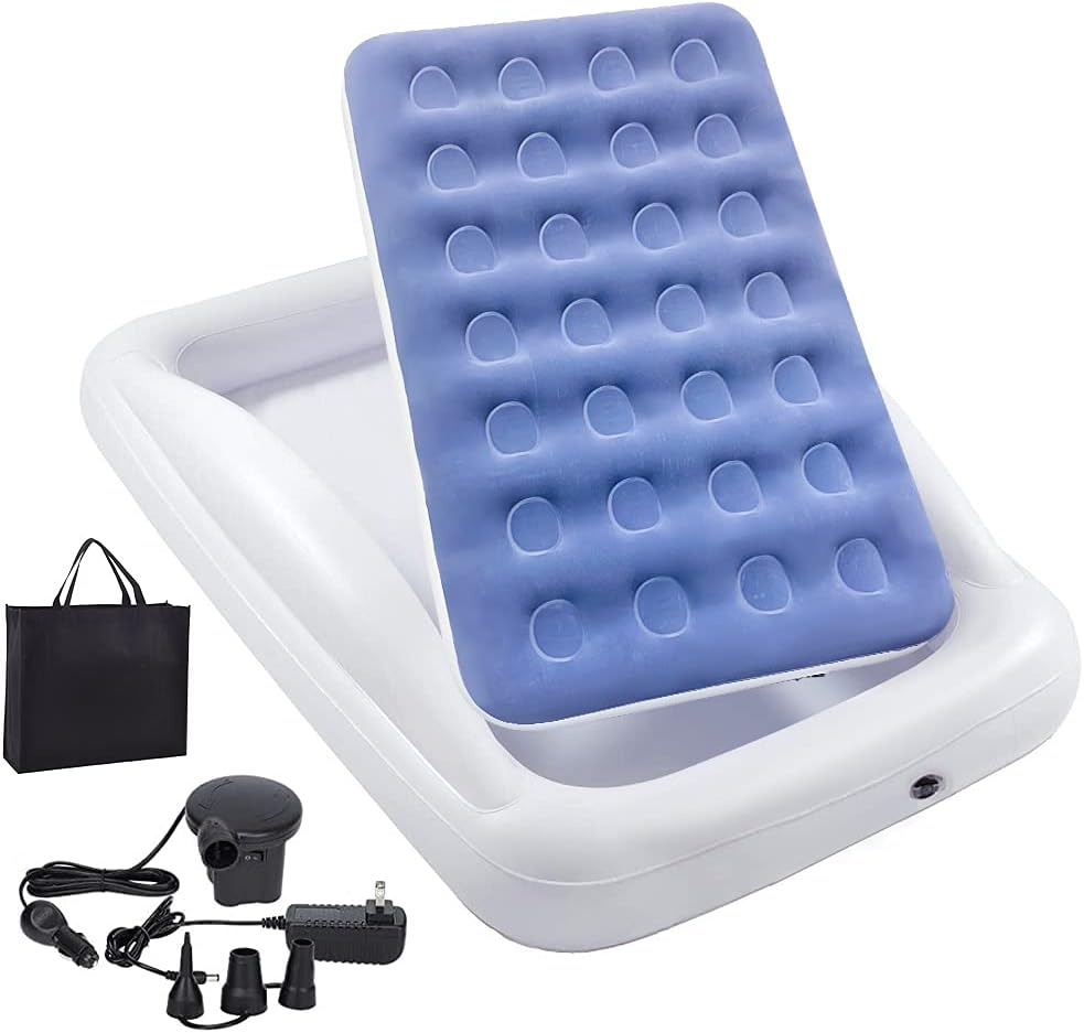 Inflatable Kids Travel Bed Set for Comfortable Sleep Anywhere