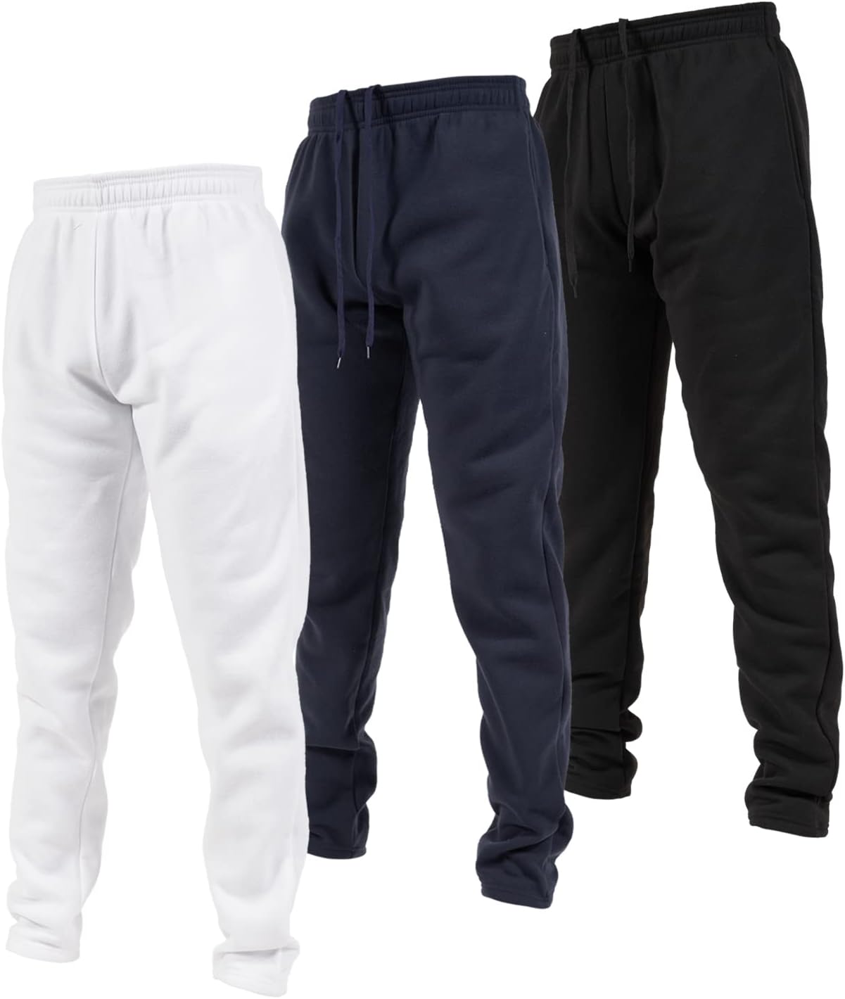 Ultra Performance Mens Open Bottom Sweatpants with Pockets