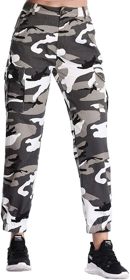 Stylish Women's Camo Cargo Pants for Casual and Active Wear