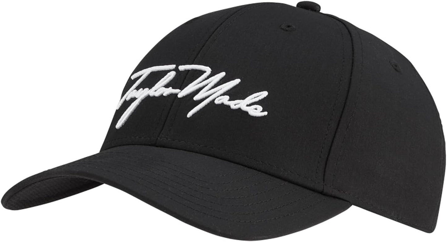 TaylorMade Men's Script Seeker Hat for Ultimate Comfort and Style