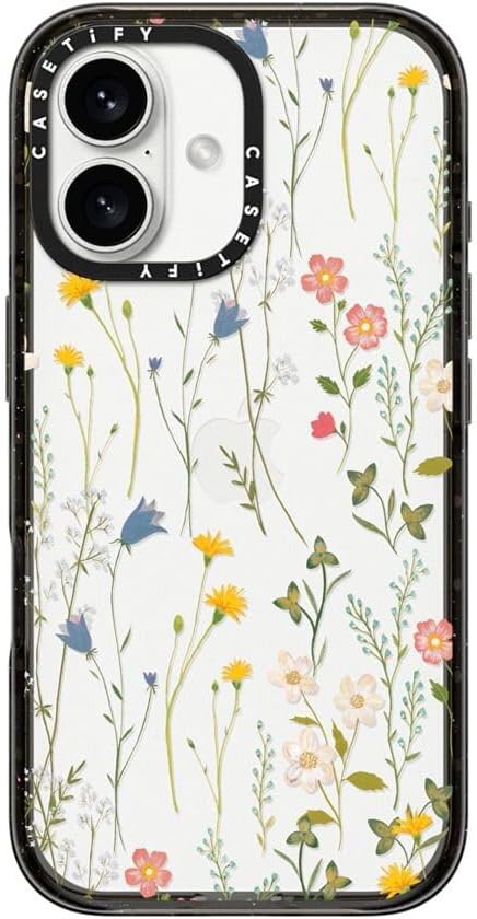 CASETiFY Impact Case for iPhone 16 with Dreamy Floral Design