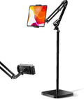 Tablet Stand for Bed & Floor - Adjustable 28in-58.5in Height ()