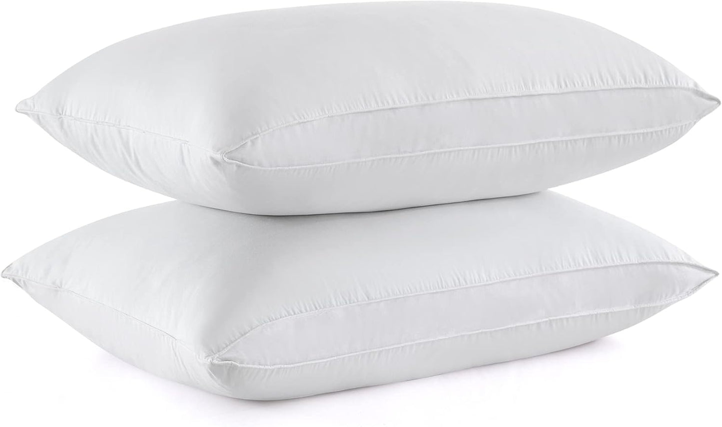 puredown Goose Feather Down Sleeping Pillows for Ultimate Comfort