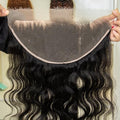 KRN 13x6 Real HD Lace Frontal Body Wave - Natural Pre-Plucked Hairline