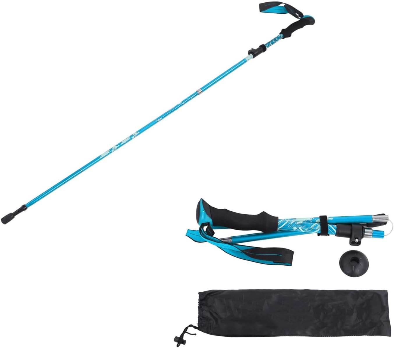 Topyond Telescopic Hiking Poles - Stability & Convenience