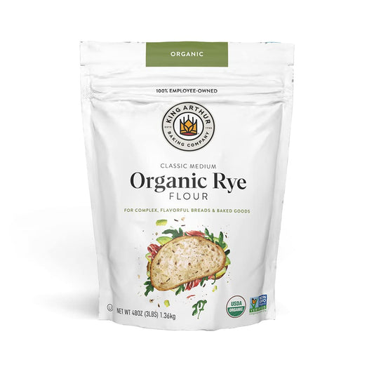 King Arthur Organic Rye Flour: Robust Flavor!