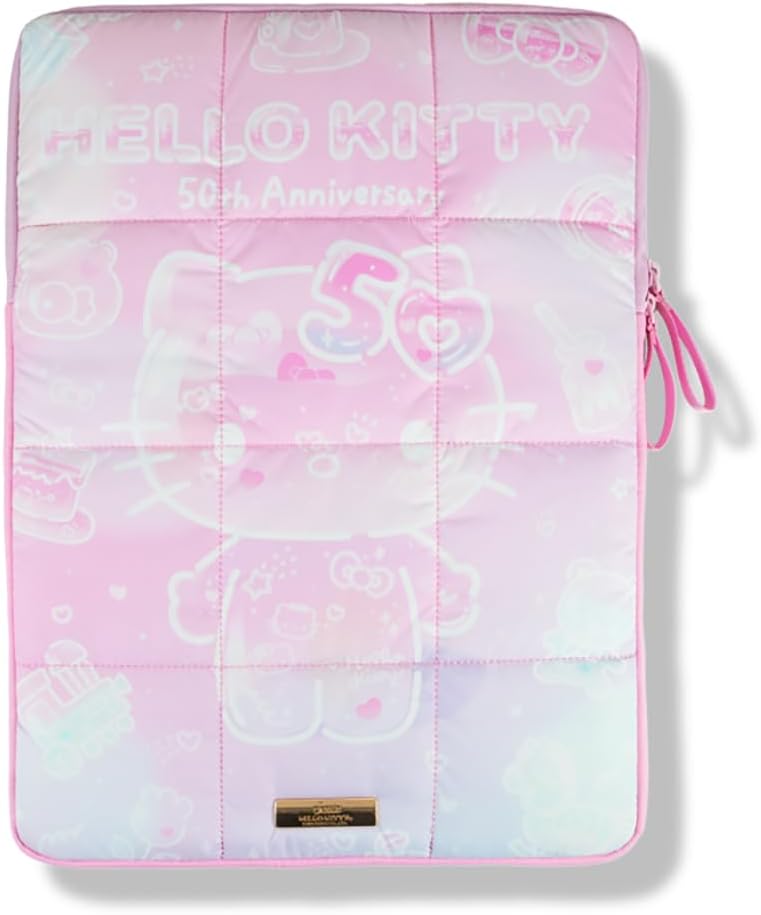 Puffy Laptop Sleeve for 15-16 Inch Devices | Hello Kitty Design