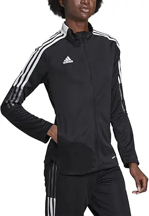 adidas Women's Tiro 21 Track Jacket for Active Training Sessions
