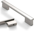 10 Pack Brushed Satin Nickel Cabinet Pulls 5 in Hole Centers - Durable