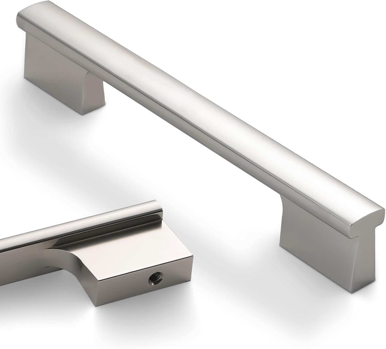 10 Pack Brushed Satin Nickel Cabinet Pulls for Kitchen Upgrades