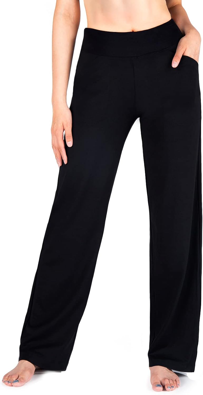 Yogipace Women's Straight Leg Loose Fit Yoga Pants for Comfort
