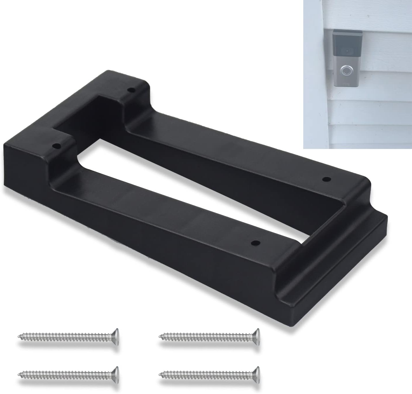 Adjustable Vinyl Siding Ring Doorbell Mount