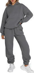 Trendy Queen Sweatsuits Women 2 Piece Outfit - Oversized Comfort