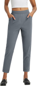 baleaf Womens Travel Pants with Zipper Pockets - Stretchy (Style T66L)